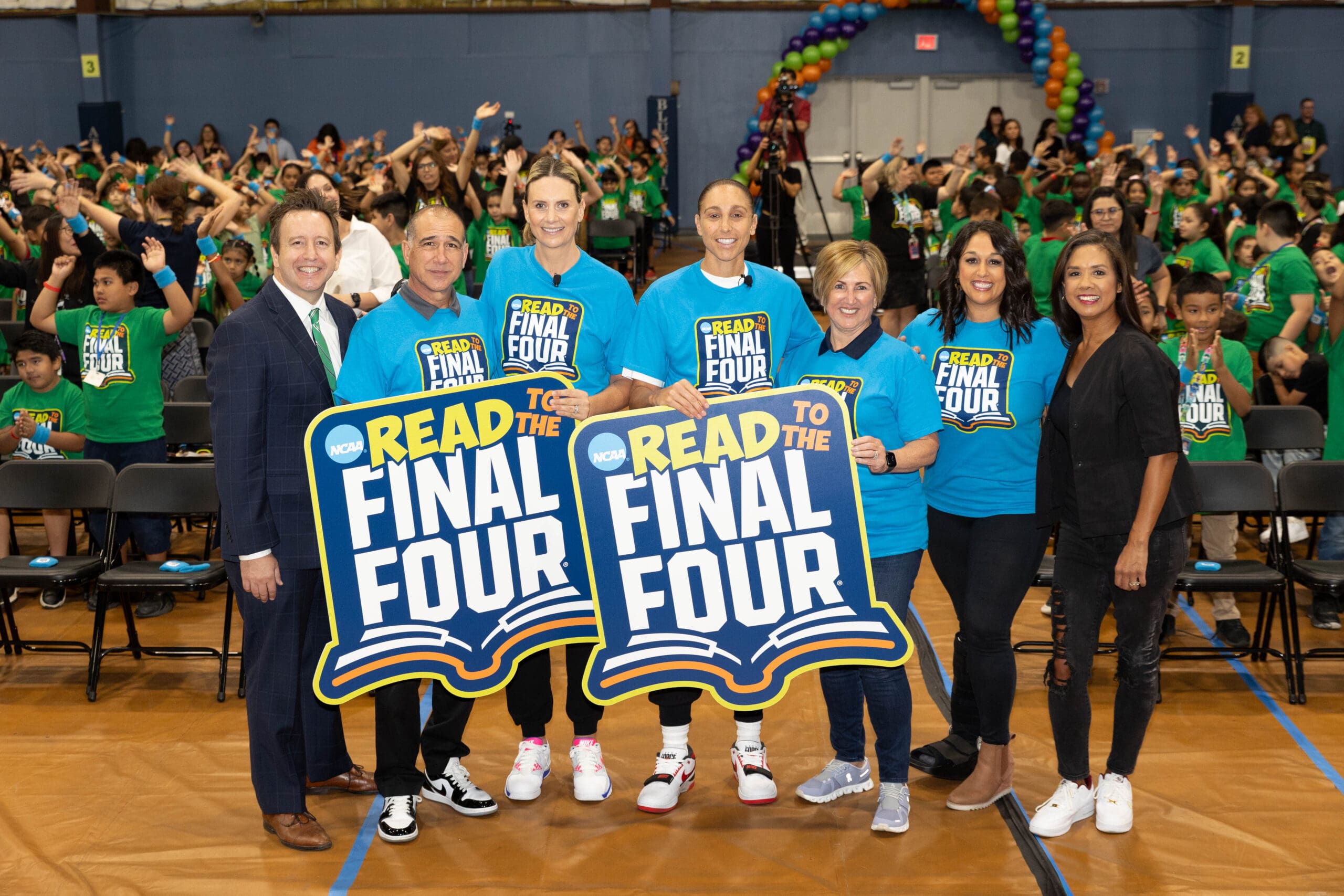 Taurasi, Taylor Launch Statewide Read to the Final Four Contest